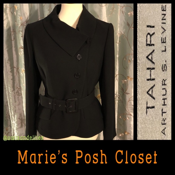 Tahari Jackets & Blazers - Black Tahari Jacket